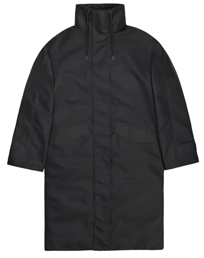 Rains - Vision Longer Jakke - Black